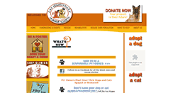 Desktop Screenshot of lvvhumane.org
